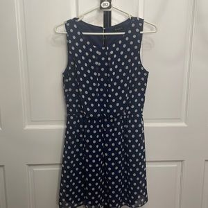 Every1 - Navy Blue with white polkadots Sundress